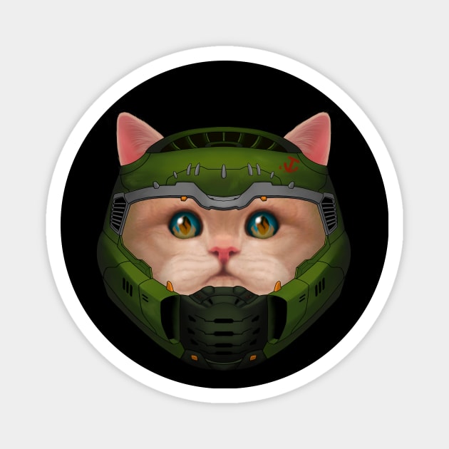 Doom cat Magnet by Cooltist